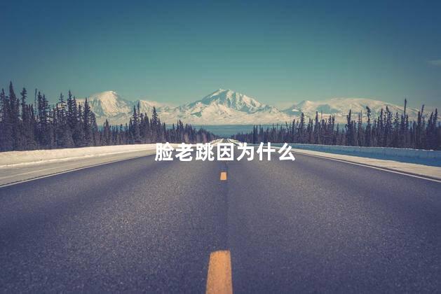 脸老跳因为什么
