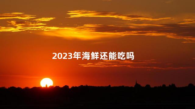 2023年海鲜还能吃吗，现在的海鲜还能吃吗有核污染吗