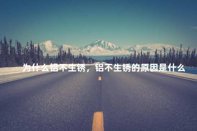 为什么铝不生锈，铝不生锈的原因是什么