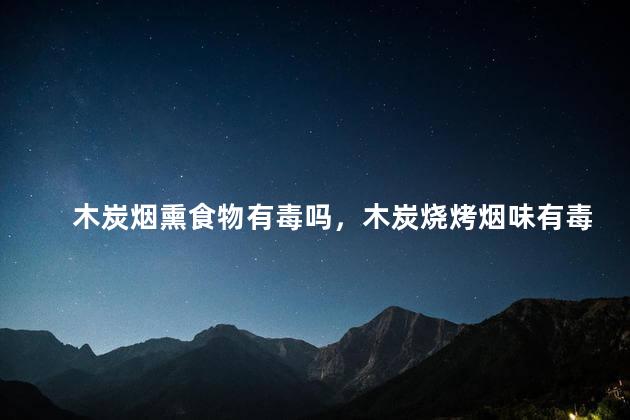 木炭烟熏食物有毒吗，木炭烧烤烟味有毒吗