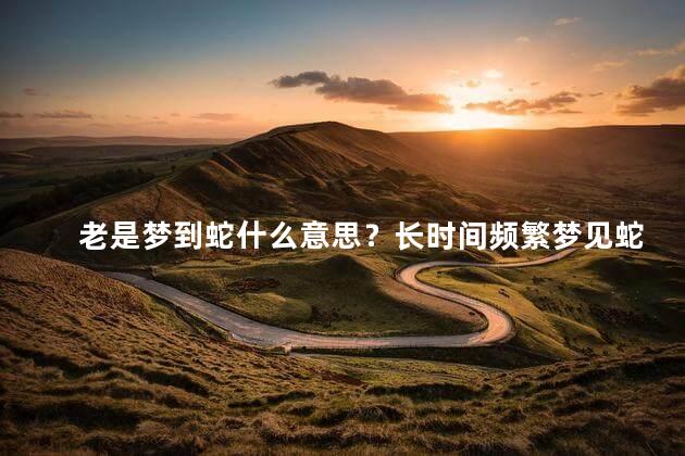老是梦到蛇什么意思？长时间频繁梦见蛇的原因及解读