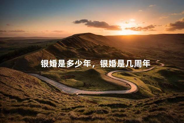银婚是多少年，银婚是几周年