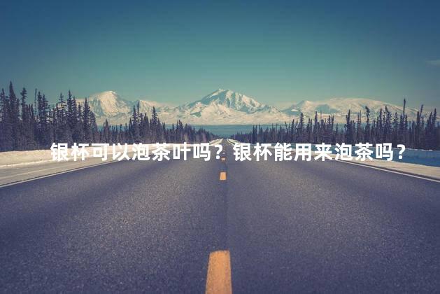 银杯可以泡茶叶吗？银杯能用来泡茶吗？