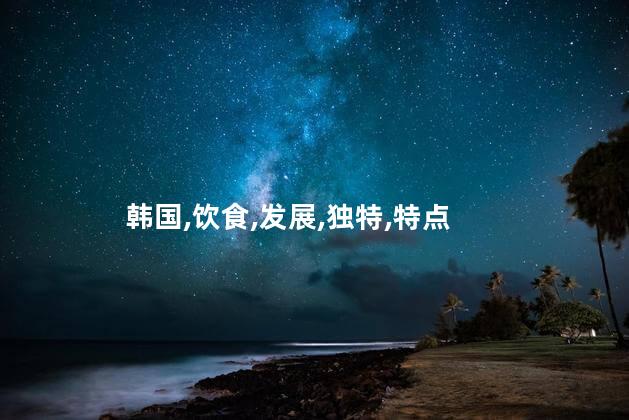 韩国饮食特点？韩国美食盛宴—领略饮食文化的独特魅力