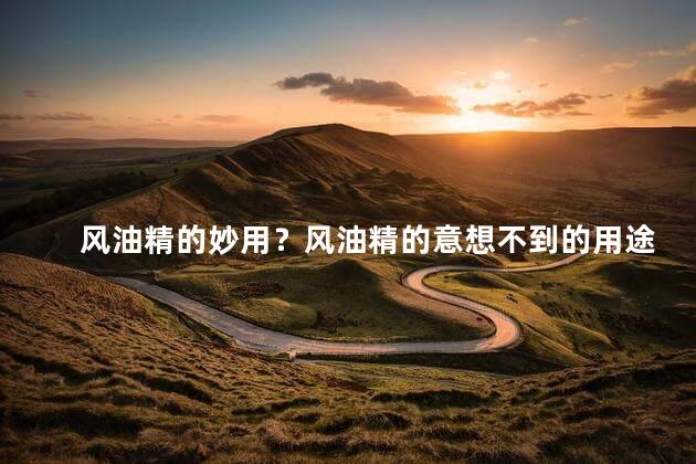 风油精的妙用？风油精的意想不到的用途